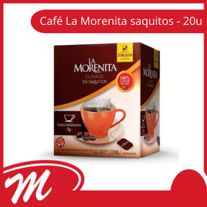 Café La Morenita Saquitos x20u – $2300.00
